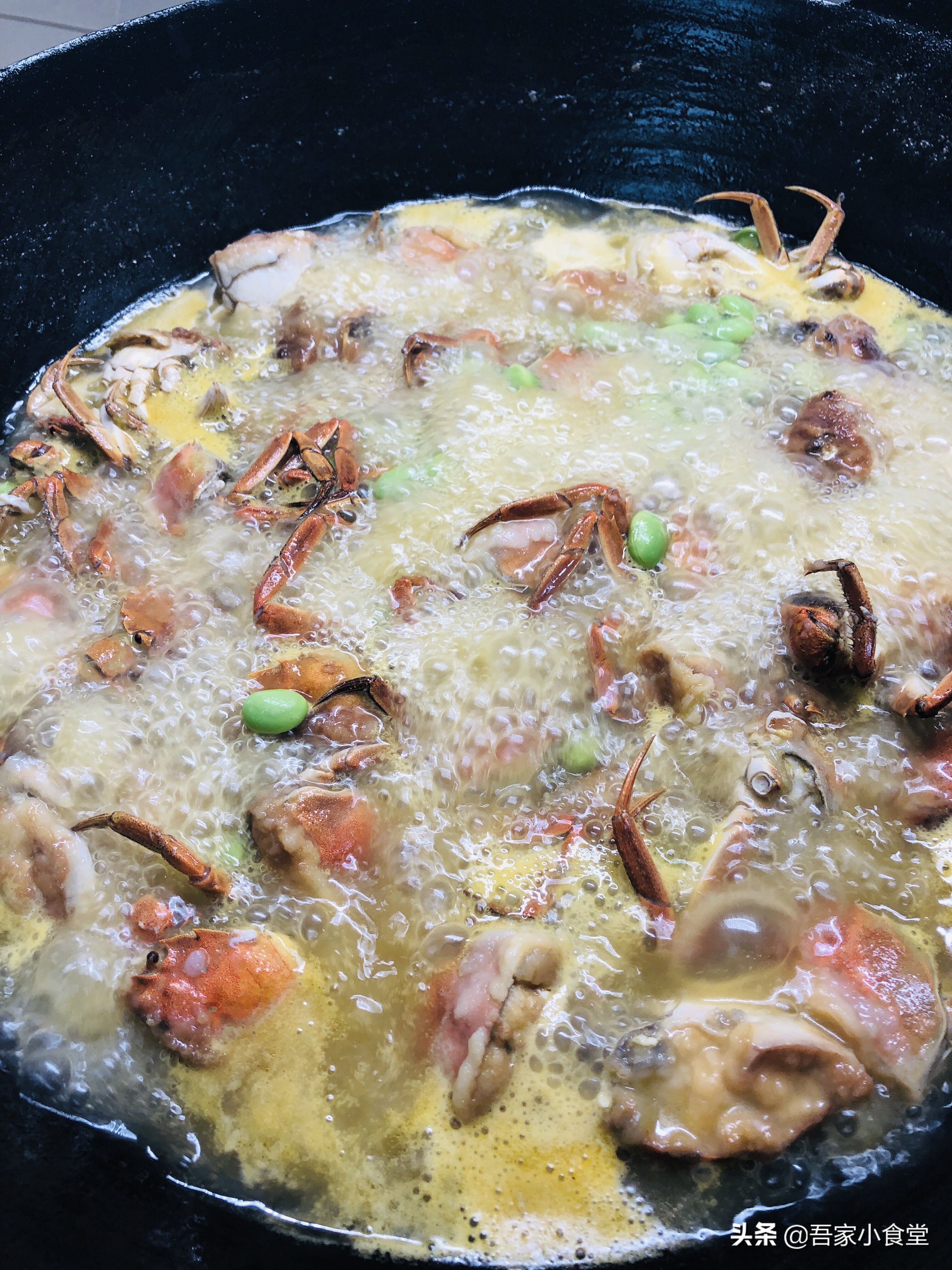 螃蟹酱家常制作方法，鲜香味浓儿时味道，清爽开胃