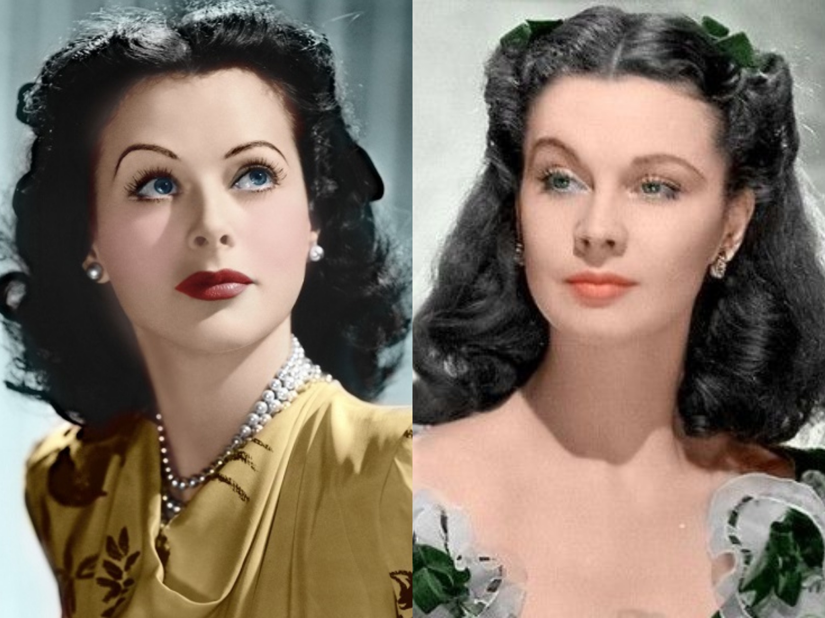 绝色佳人费雯丽和海蒂拉玛：美得像双胞胎，却都在爱情里吃尽苦头