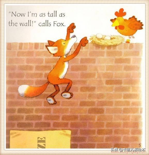 英文有声绘本故事《Fox on a box》箱子上的小狐狸
