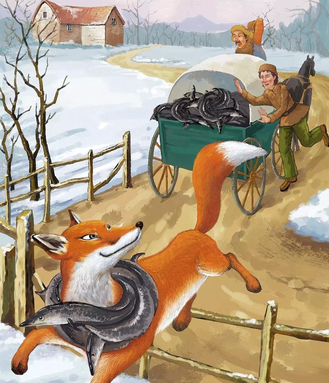 骑鹅旅行记狐狸斯密尔图片