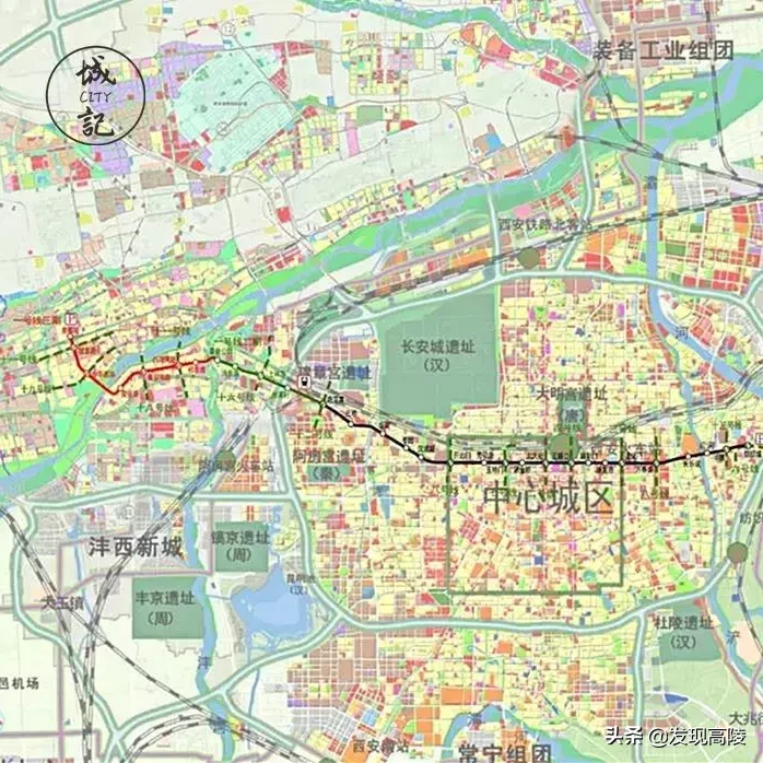 西安地铁三期揭秘：地铁进咸阳、超长环线、大学城第一条地铁……