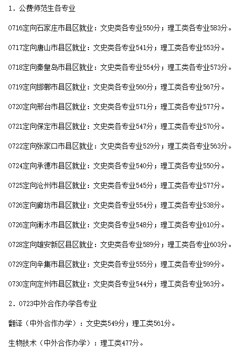 河北师范大学2020招生计划与招生录取快讯