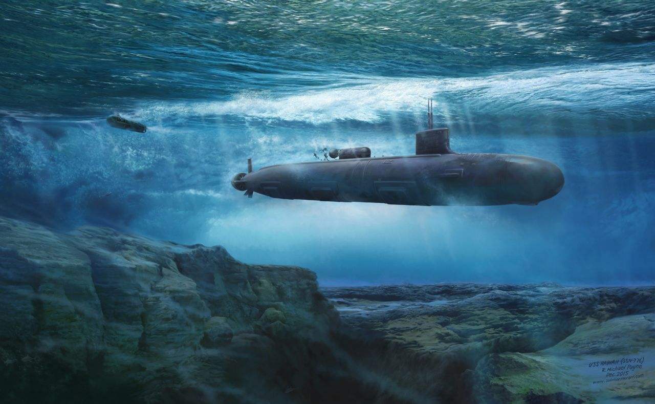 美国海军还想来南海？潜航器帮核潜艇开道，中国渔民发财机会来了
