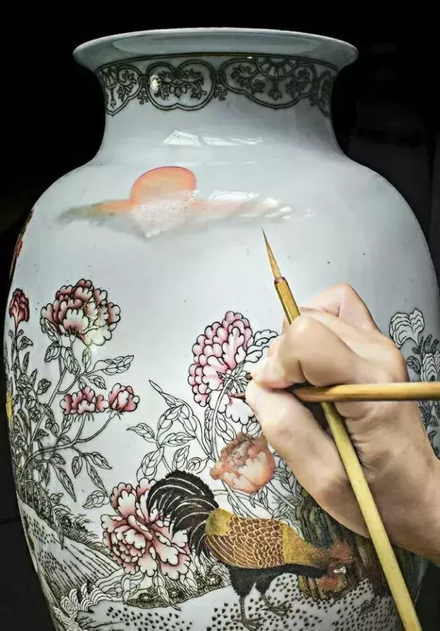 一件瓷器72道工序,有图有真相