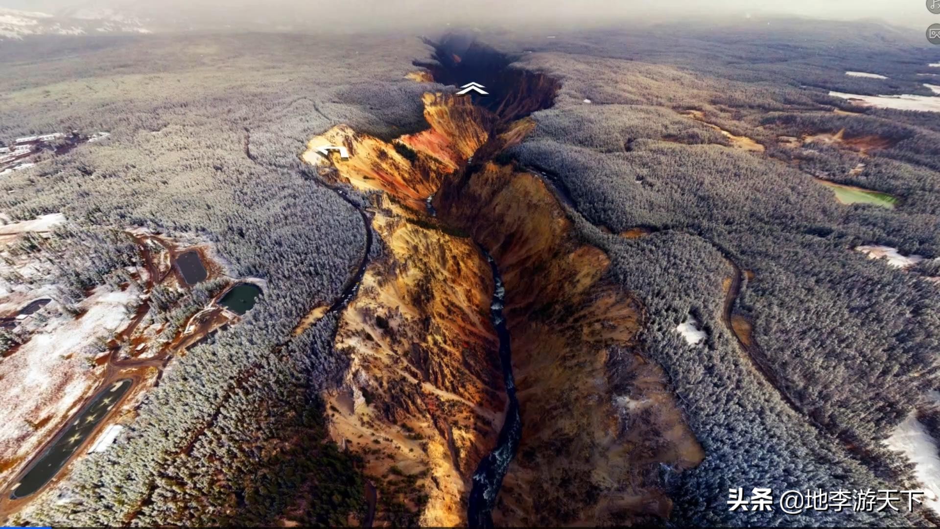 美国黄石公园（美国黄石公园超级火山蕴藏巨大危险，为何却被称作地球最美地表？）