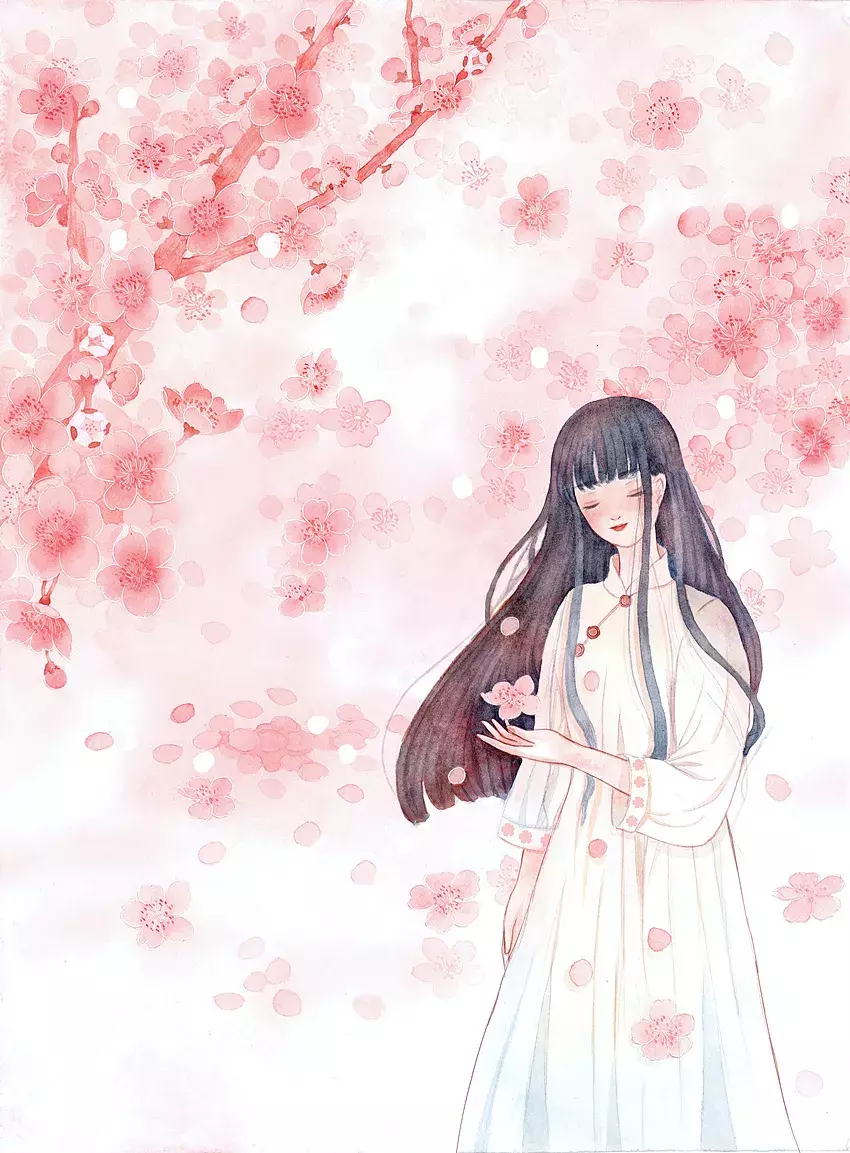 镜花水月，插画师用一支水彩笔画出一个梦想王国！