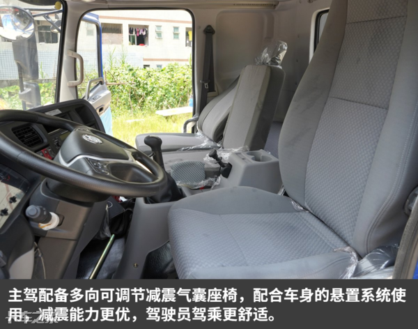三环昊龙的驾驶室看起来是不是有种似曾相识的感觉?