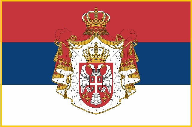 黑山国旗(历史上的各国国旗南欧篇(二)塞尔维亚,黑山)