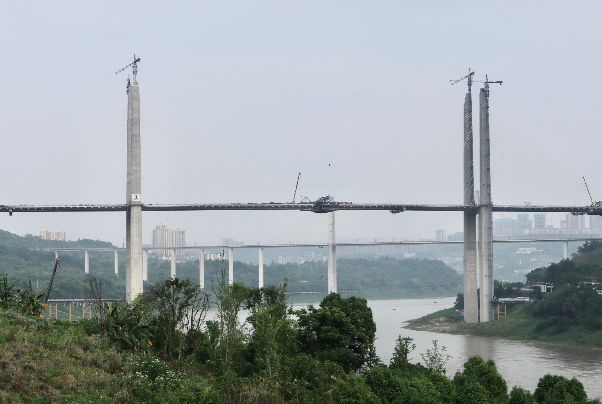 重庆礼嘉大桥施工进入收尾，通车后大学城到礼嘉最快只需15分钟