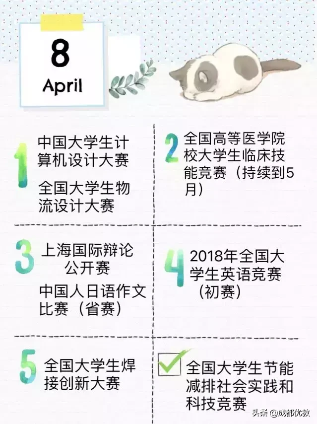 准大学生，励志保研必看的学科竞赛汇总！九月有6个，你准备了吗
