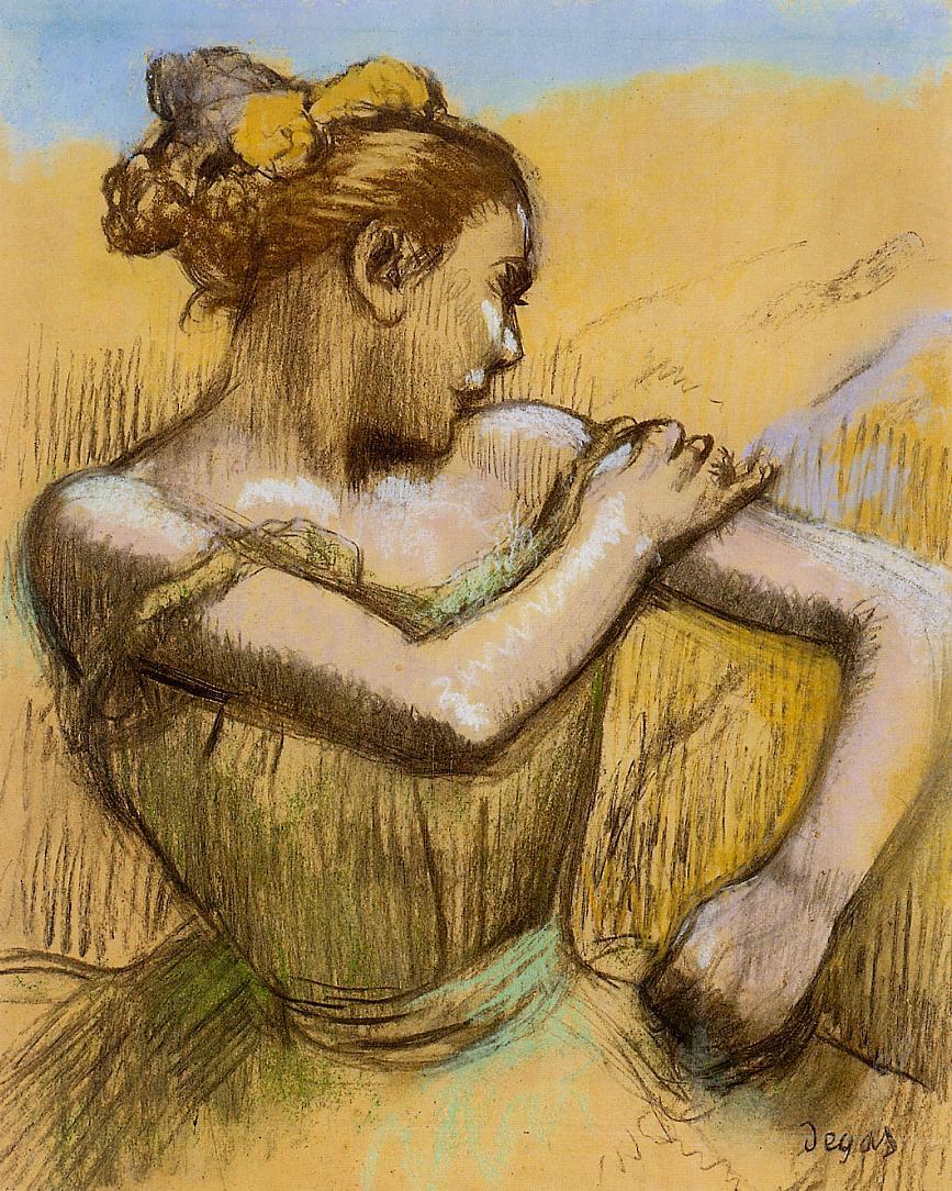 画家德加简介(学赏画（34）法国印象派画家埃德加·德加(Edgar Degas)简介)