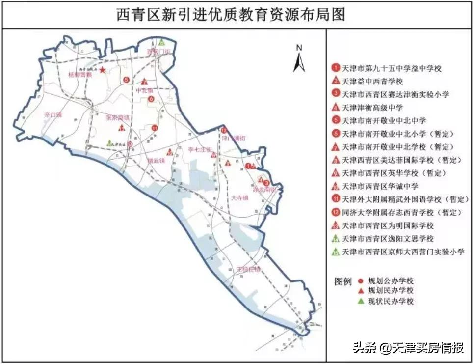 西青教育抖起来了？14个最新落地品牌学校大盘点
