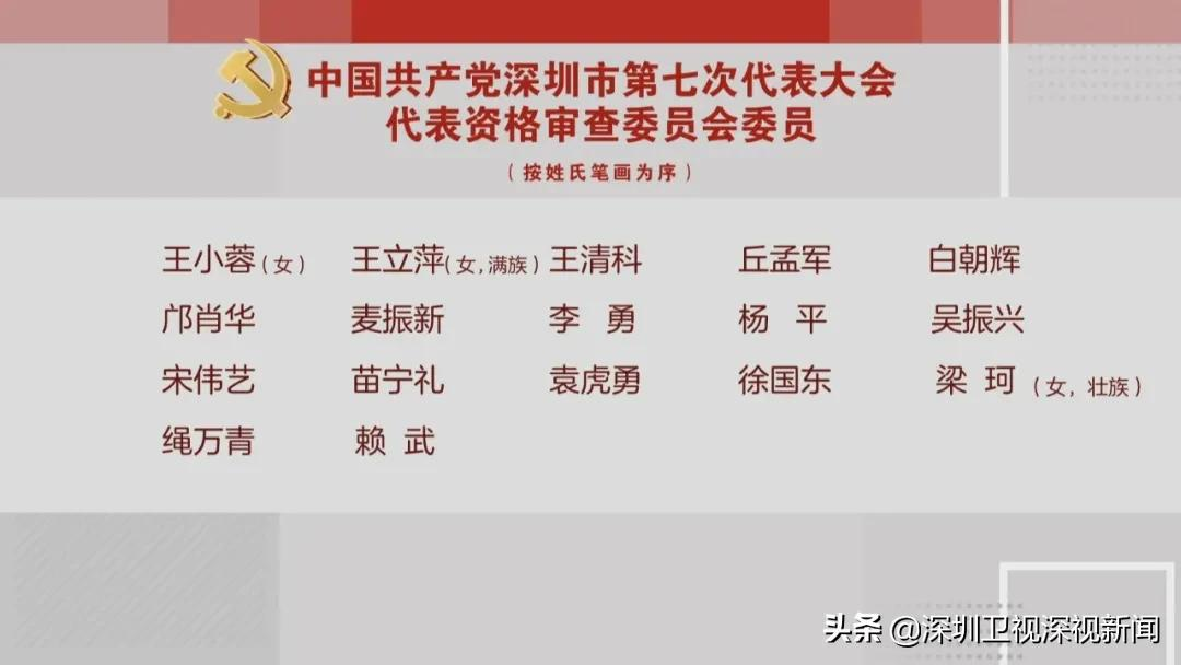 党代会明天开幕,深圳卫视将现场直播,主席团名单出炉