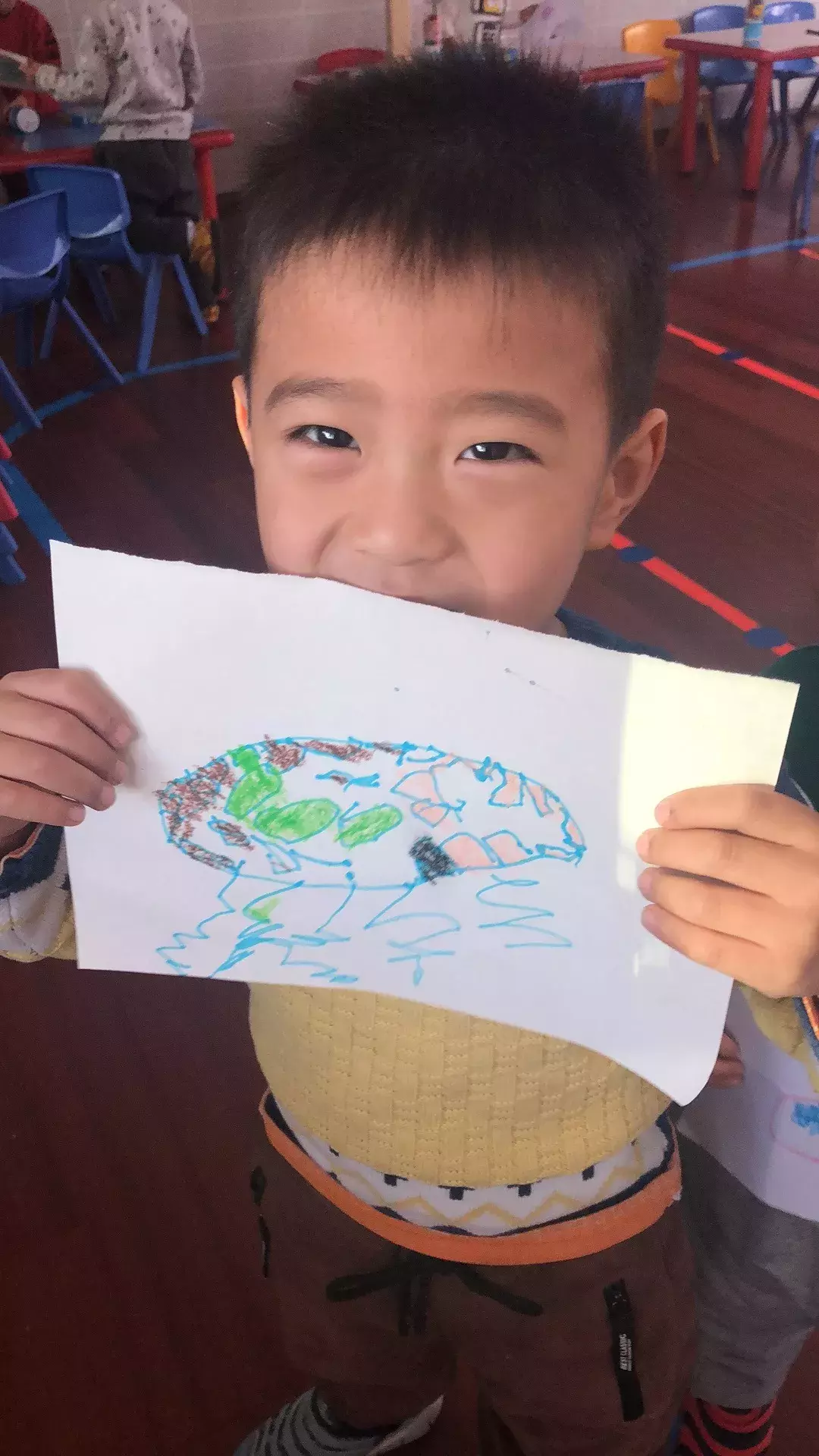 高碑店市第一幼儿园校园风景线:友爱的点点四班