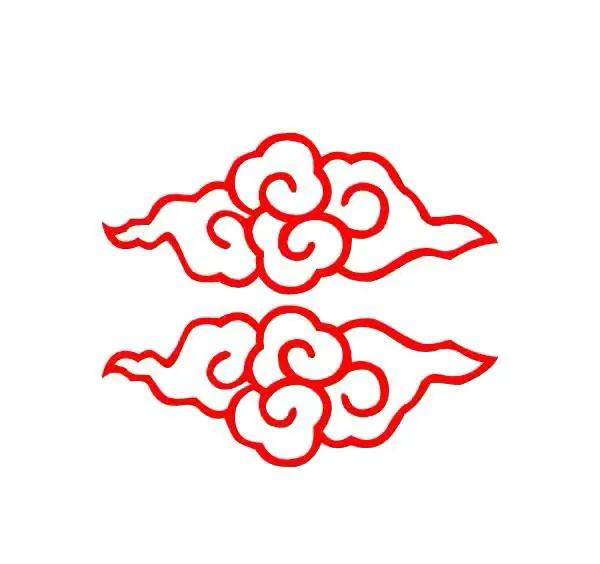 9张中国传统祥云图案,艺术,篆刻都能用到,值得收藏好