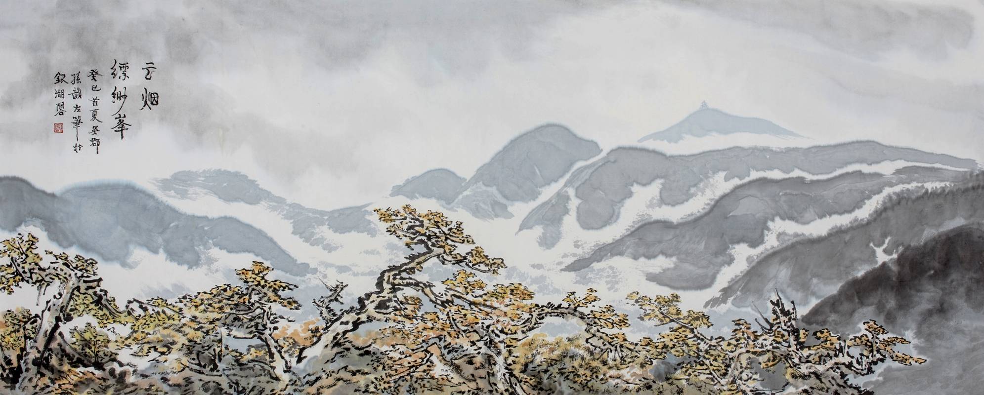 《太湖胜景 醉美吴中》孙韵国画作品赏析(一)