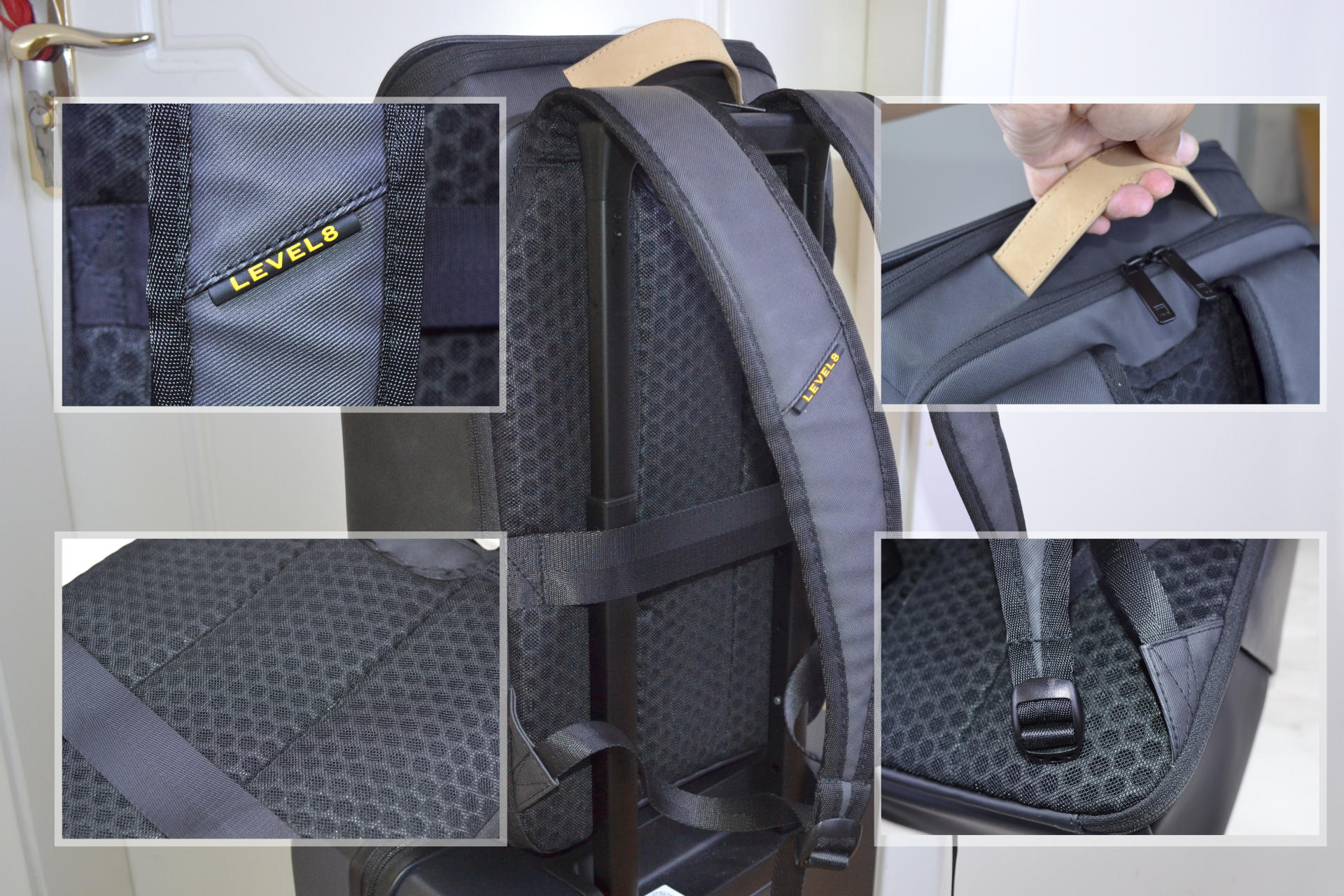 奋青日常通勤新装备 地平线8号LEVEL8都市双肩包