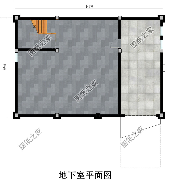带地下室的三层豪华小别墅，让你有别样的享受