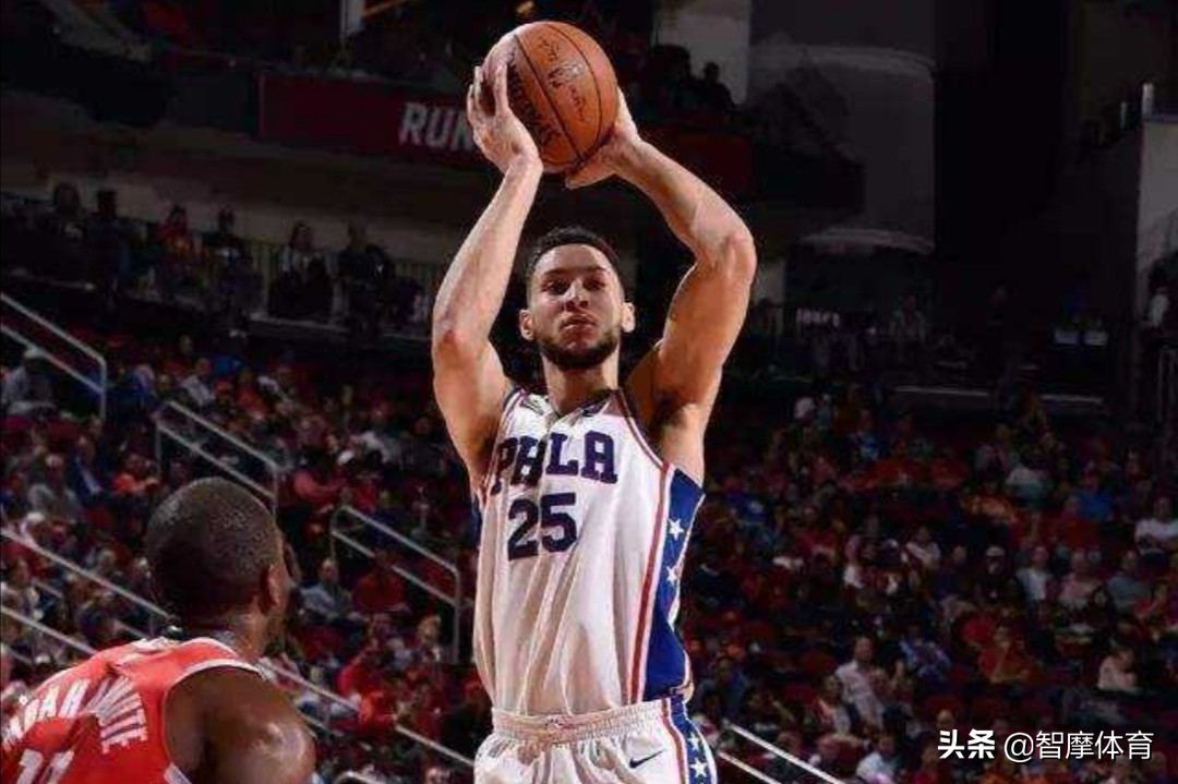 以前nba为什么不投三分球(NBA历史上那些不会投三分的球星，西蒙斯进三分就如同过年吃饺子)