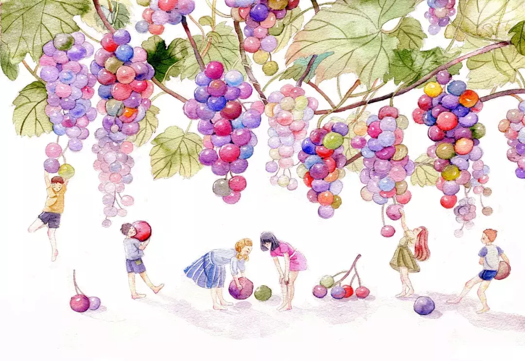 镜花水月，插画师用一支水彩笔画出一个梦想王国！