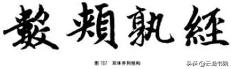 欧、颜、柳、赵四体结体和笔法