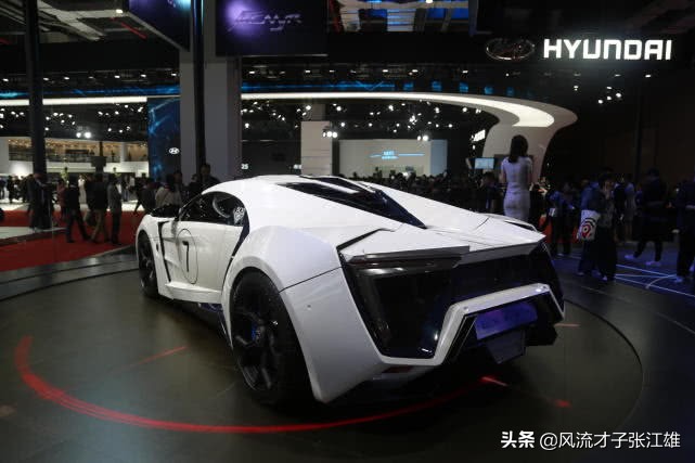 lykan(莱肯Lykan Hypersport超级跑车，上海车展实拍)