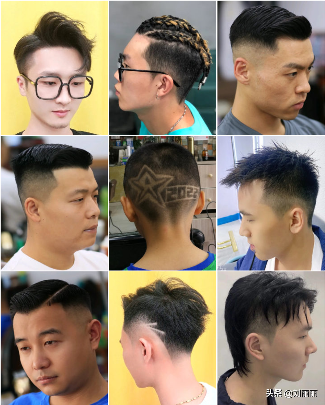 男发想要更多造型，头顶别剪太短，100多款时尚发型供你参考