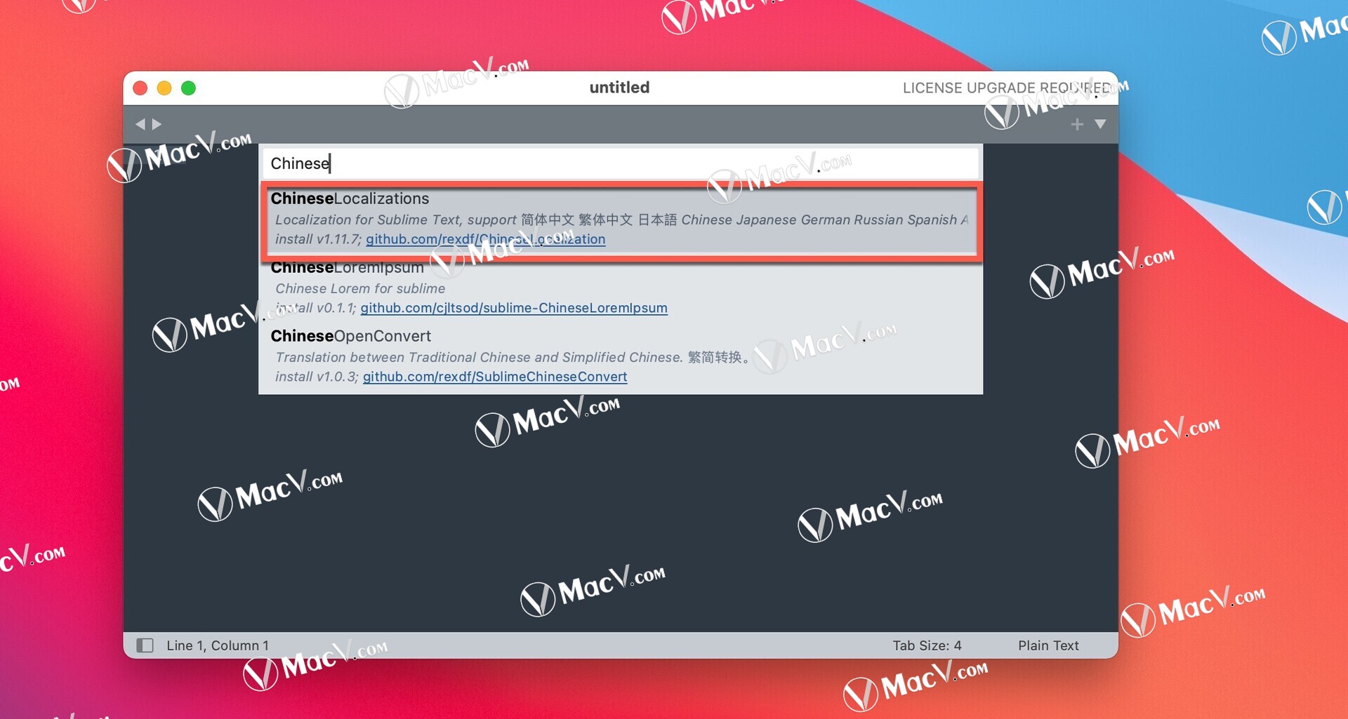 sublimetextformac(代码编辑器)v4.0(4110)中文激活版