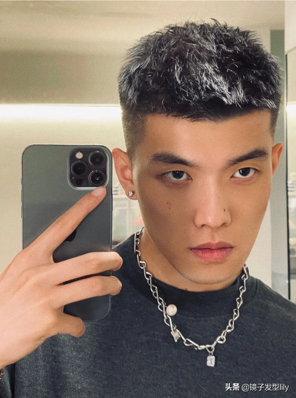 男士碎发(男发不论长与短,想帅离不了这4种,一共16款任你挑选)