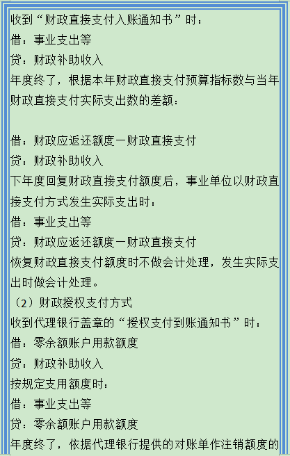 收藏版！事业单位会计分录，附96笔业务的会计核算案例解析