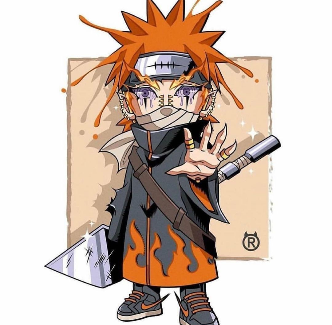 q版机械风火影,鼬神迷人依旧,鸣人像是整了容,粉发帅哥会是谁