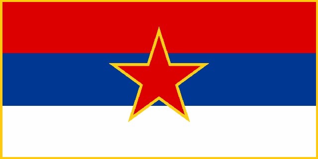 黑山国旗(历史上的各国国旗南欧篇(二)塞尔维亚,黑山)