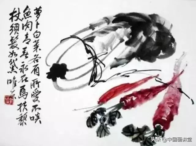 新手进来，国画画法的全过程