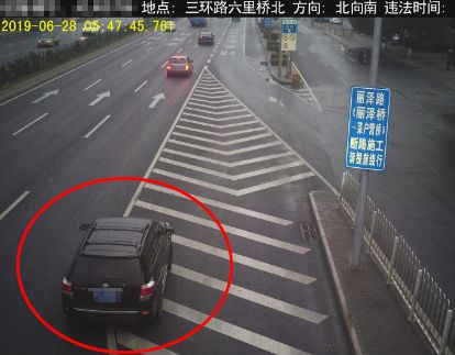 6月份“违反禁止标线”违法高发路段排行榜出炉！值得看！