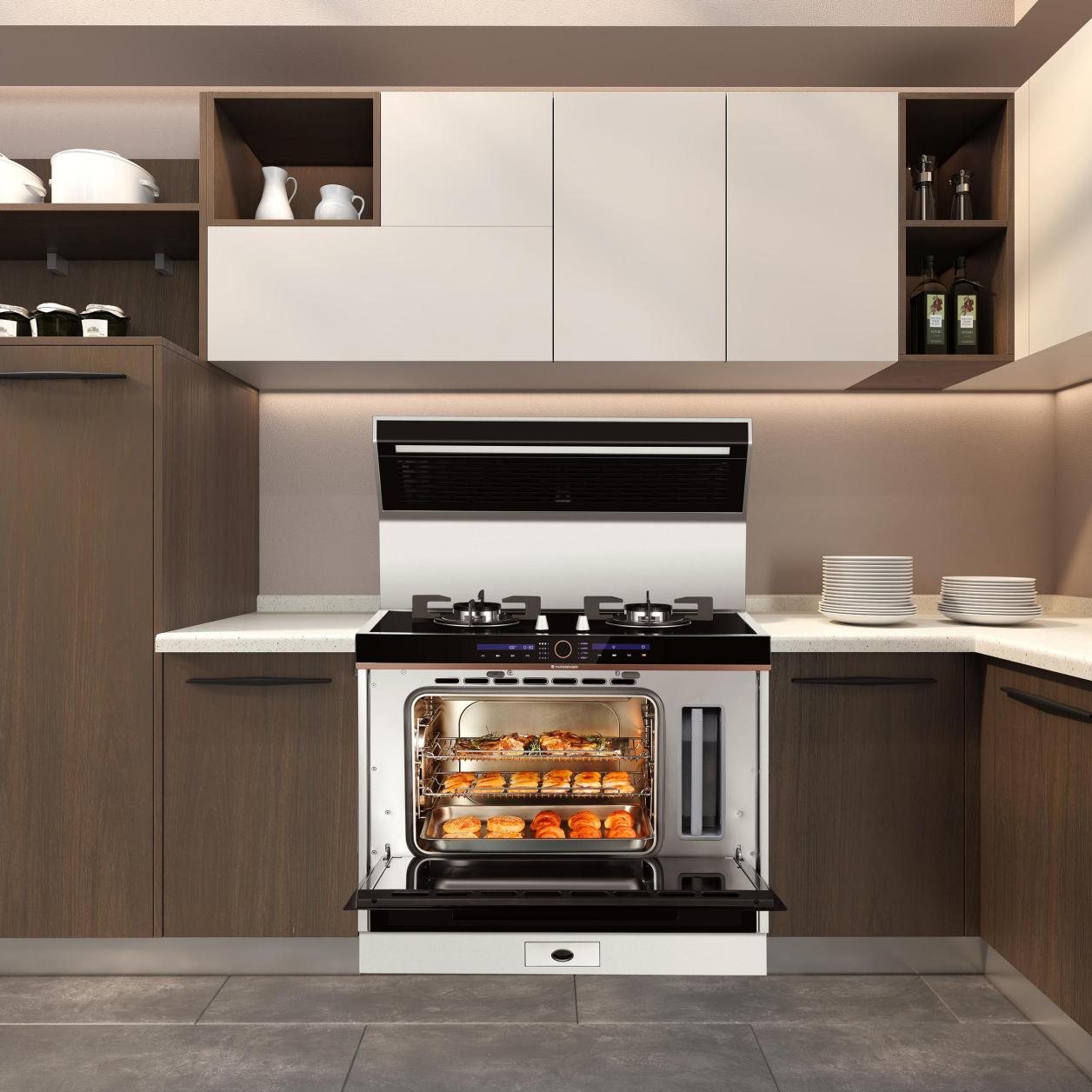 蒸烤一体集成灶值不值得买？4个点解答你的疑惑，看完就明白了