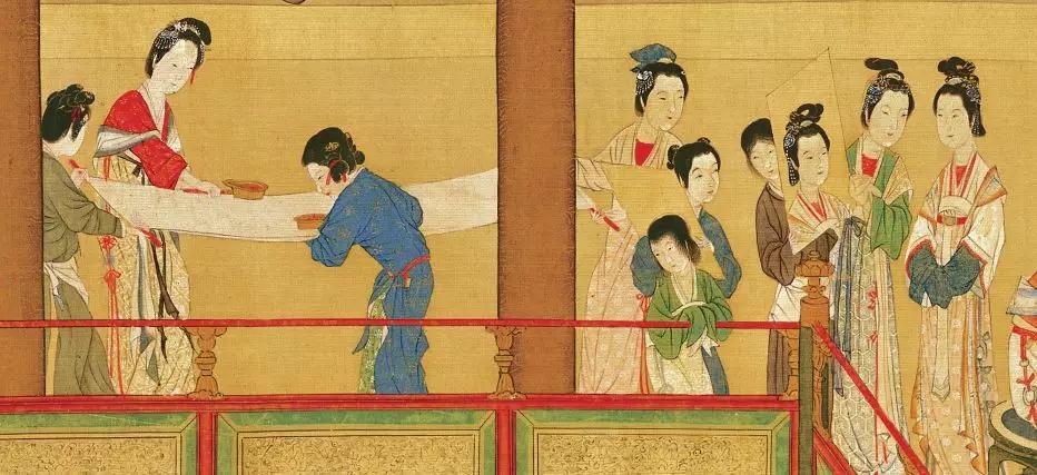 仇英《汉宫春晓图》赏析