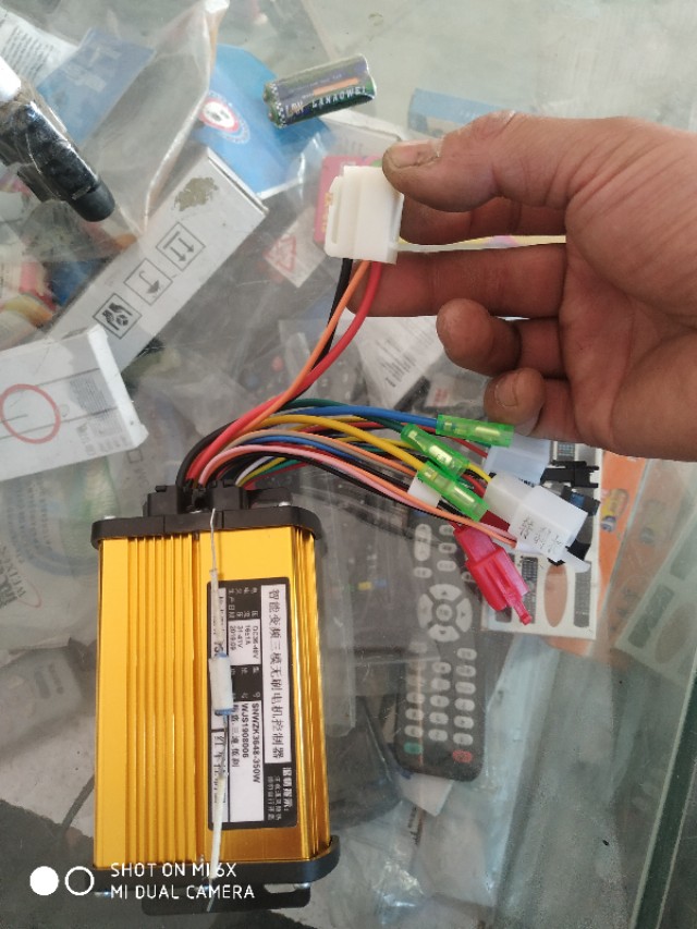 电动车控制器如何接线和故障现象