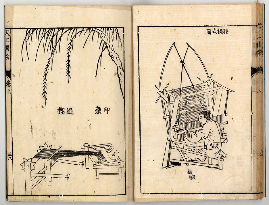 中国17世纪的工艺百科全书(明代宋应星的天工开物)