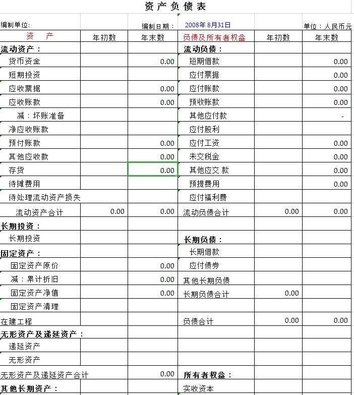 用过丁型账户吗？给你个自动计算的报表好好研究！