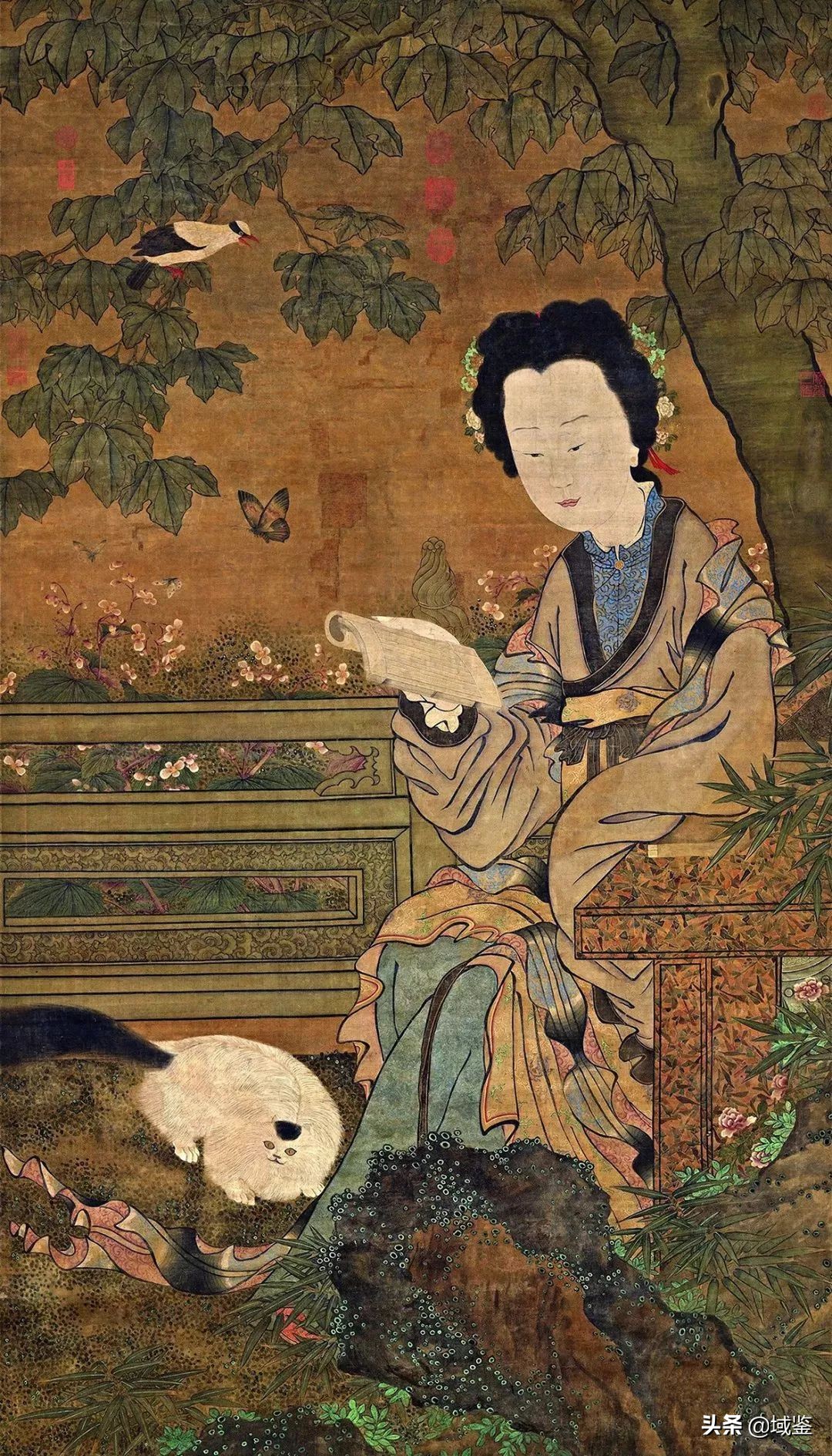 在中国古画里，喵星人不仅可爱，还寓意长寿