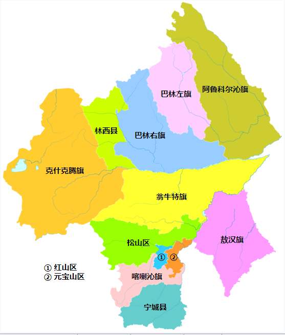 四子王旗地图（图文讲解内蒙古各旗区域划分）