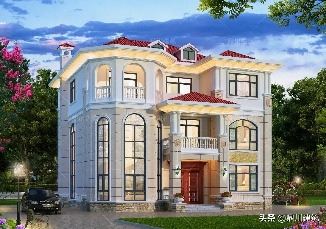 4套复式带旋转楼梯别墅，室内装饰怎么做？何不参考这个效果图