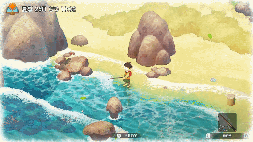 《哆啦A梦：大雄的牧场物语》第一年夏攻略 秒钓旗鱼 解锁任意门