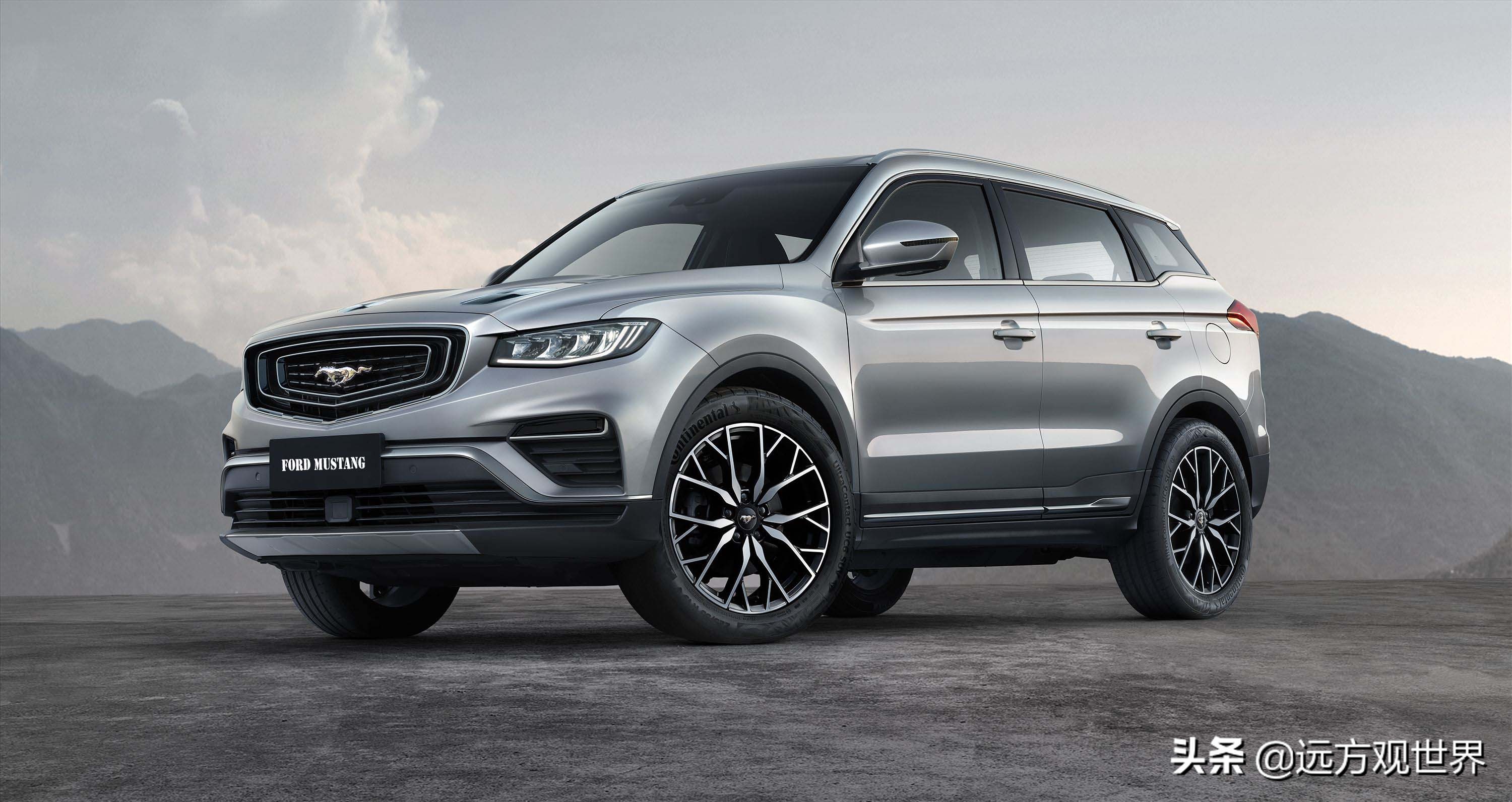 吉利博越更换野马车标哈弗h9更换奥迪车标h9是一款跋山涉水的越野好手