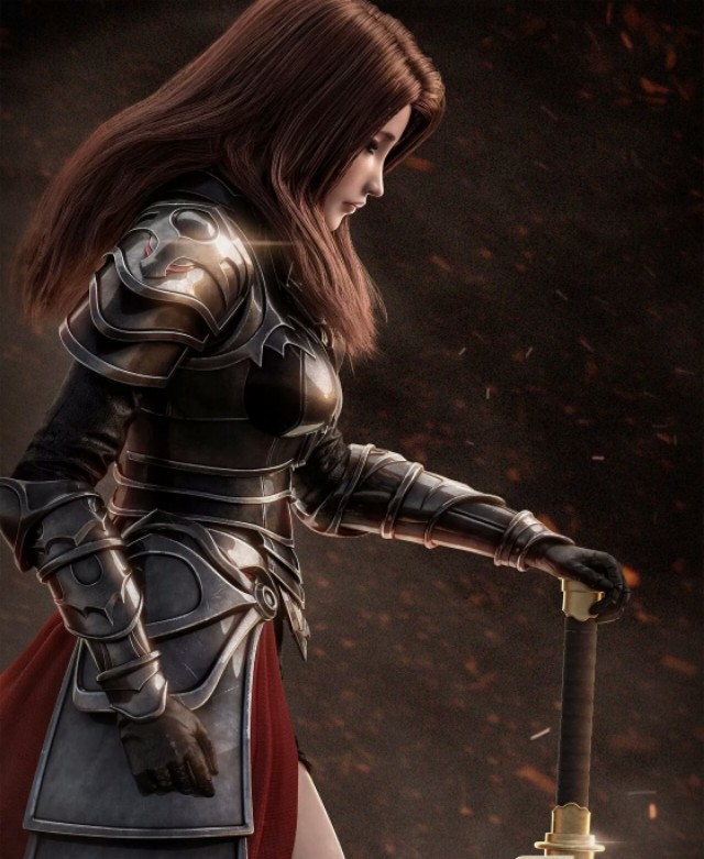 雄兵连：蕾娜高清绝美壁纸（一）