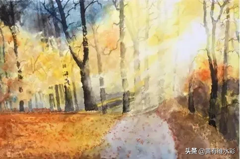 晶莹剔透、颗颗动人,水彩葡萄,真的太诱人了!
