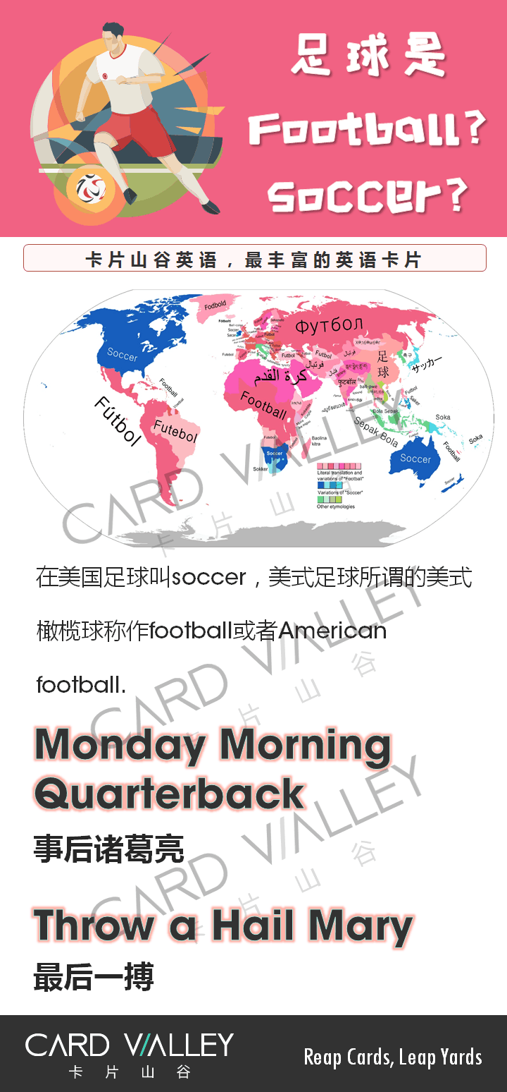 足球英语怎么说soccer(足球到底是叫football还是soccer？千万不要搞混啦，小心被白眼)