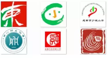 成都85所中小学校徽大起底：红绿是主流，长得“胖”完胜！