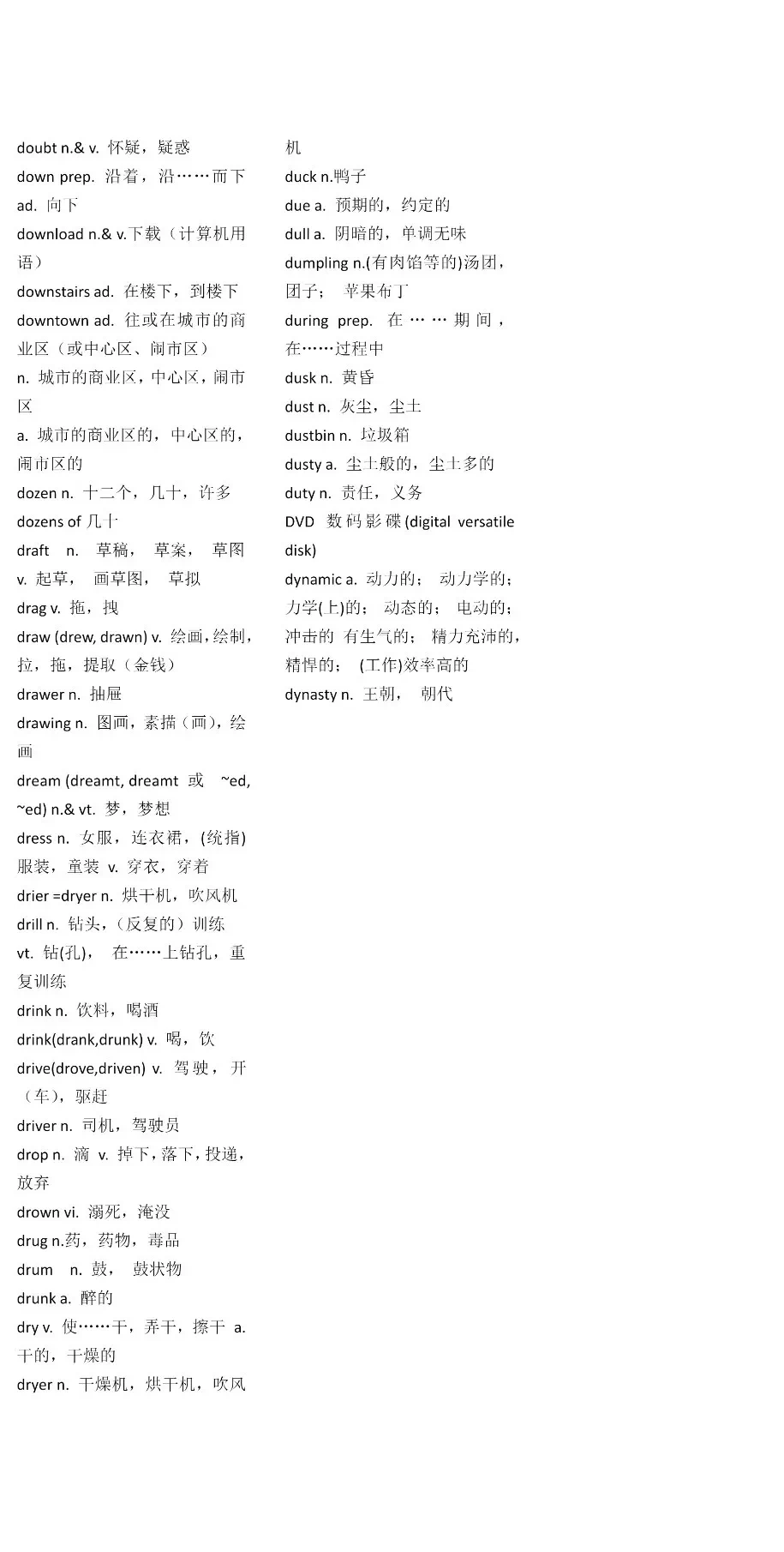一轮复习丨高考英语常考「3500词」词汇表