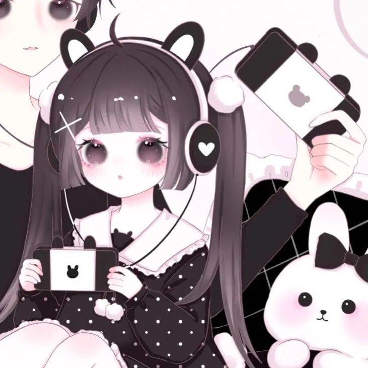 全网最"卡哇伊"情侣头像 #可爱的小朋友,我好喜欢你